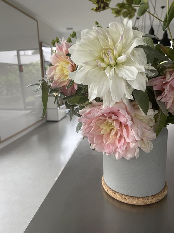 Letzte Dahlien aus dem Letzte Dahlien aus dem