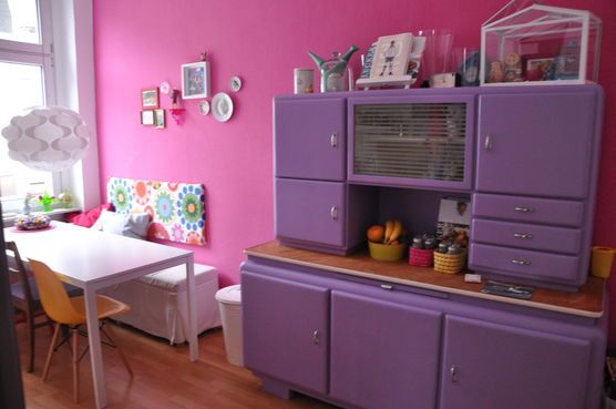 Aufpolierter Buffetschrank Aufpolierter Buffetschrank