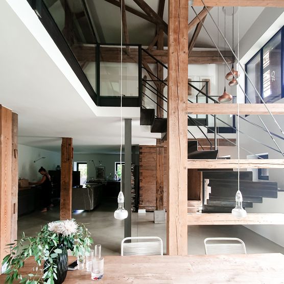 und nach dem Umbau... und nach dem Umbau...