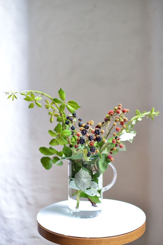 Blumenstrauß aus Brombeeren Blumenstrauß aus Brombeeren