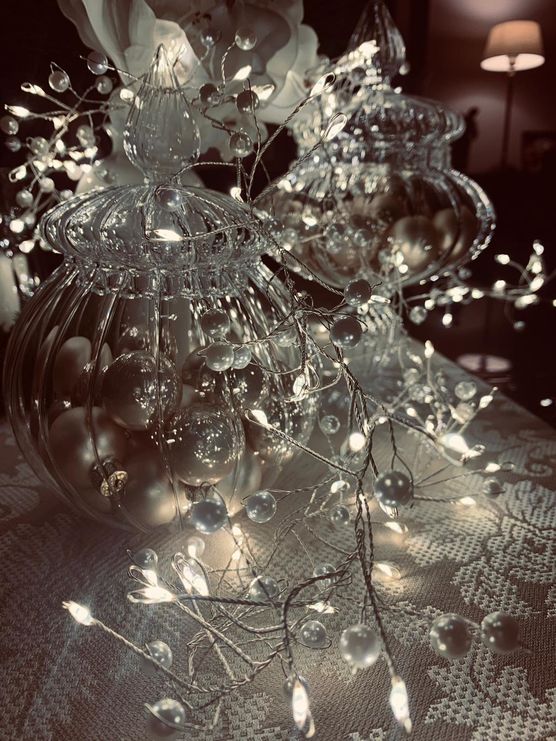 Winterwonderland auf unserem Küchentisch Winterwonderland auf unserem Küchentisch