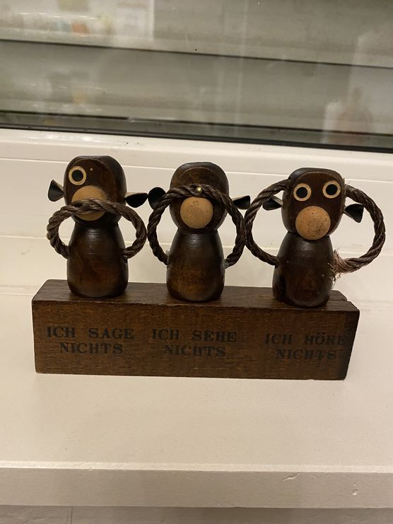 Nix sagen, nix sehen, Nix sagen, nix sehen,