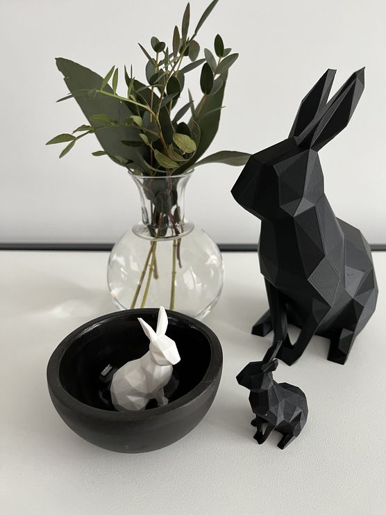 Mama Hase und Kinder Mama Hase und Kinder