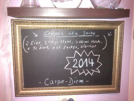 Netter Helfer für Notizen in der Küche Netter Helfer für Notizen in der Küche