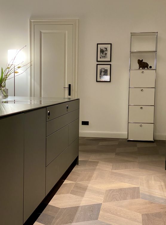 Abendstimmung in unserer Küche. Abendstimmung in unserer Küche.