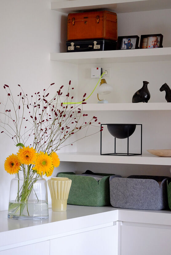 Wiesenknopf und Sonnenblumen sorgen Wiesenknopf und Sonnenblumen sorgen