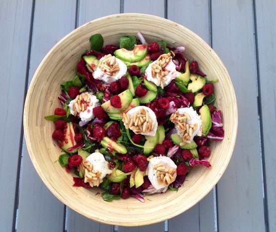 Kräuter Ziegenkäsesalat Kräuter Ziegenkäsesalat