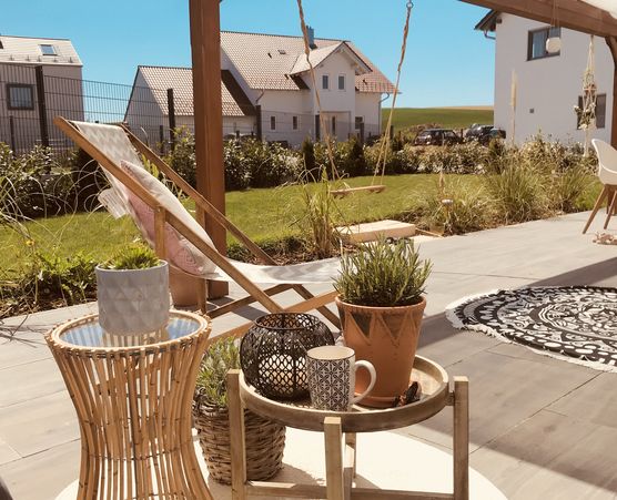 Mit unserer Terrasse sind Mit unserer Terrasse sind