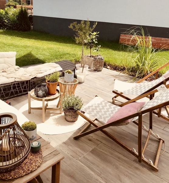 Eine Ecke unserer Terrasse, Eine Ecke unserer Terrasse,