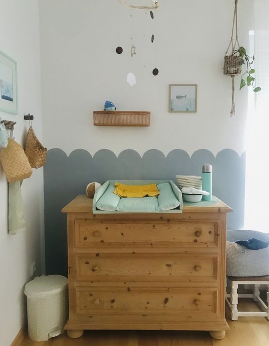 Der Wickelplatz meines 3-Monate Der Wickelplatz meines 3-Monate