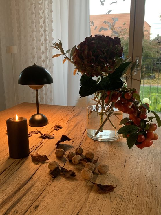 Herbststimmung auf dem Esstisch Herbststimmung auf dem Esstisch