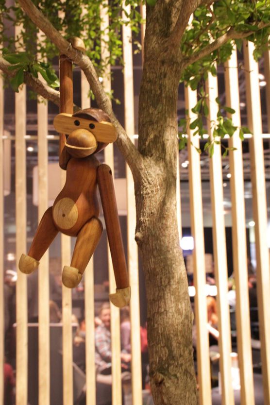 Kay Bojesen Affe / Vitra auf der IMM 2015 Kay Bojesen Affe / Vitra auf der IMM 2015