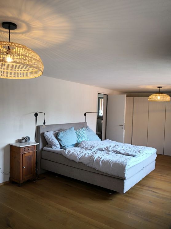 Lichtspiel unserer Korbleuchten im Lichtspiel unserer Korbleuchten im