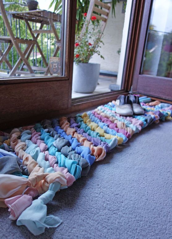 DIY Fußmatte für regnerische Wochenenden DIY Fußmatte für regnerische Wochenenden