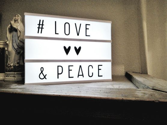 love & peace love & peace