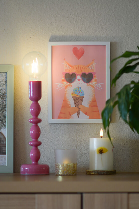 Sommerlich umdekoriert im Wohnzimmer Sommerlich umdekoriert im Wohnzimmer