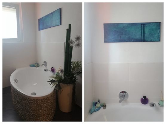 Blau im Bad... Blau im Bad...