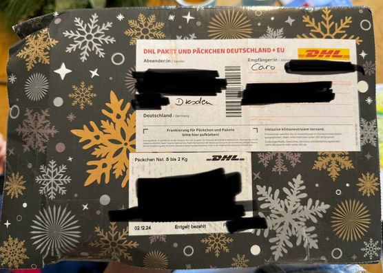 Mein Wichtelpaket ist angekommen! Mein Wichtelpaket ist angekommen!