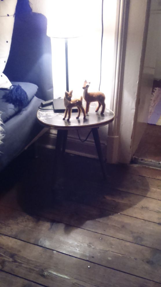 50ies Blumenhocker neu erleuchtet 50ies Blumenhocker neu erleuchtet