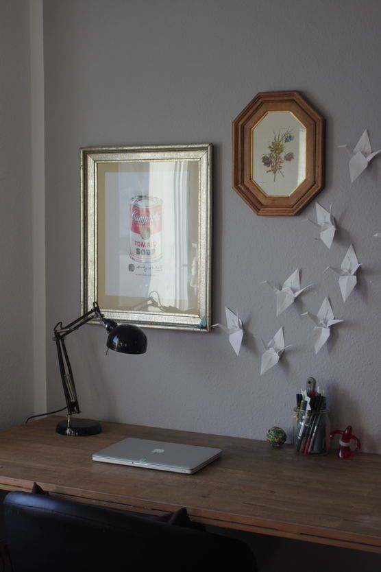 graue Wand mit Suppendose graue Wand mit Suppendose