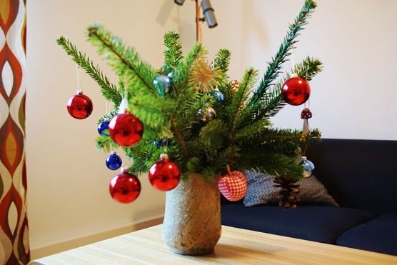 Weihnachtsdeko in DIY-Lieblingsvase Weihnachtsdeko in DIY-Lieblingsvase