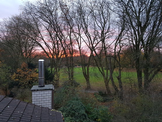 Blick aus dem Küchenfenster Blick aus dem Küchenfenster