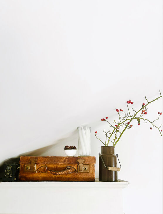 Herbststimmung im alten Häuschen Herbststimmung im alten Häuschen