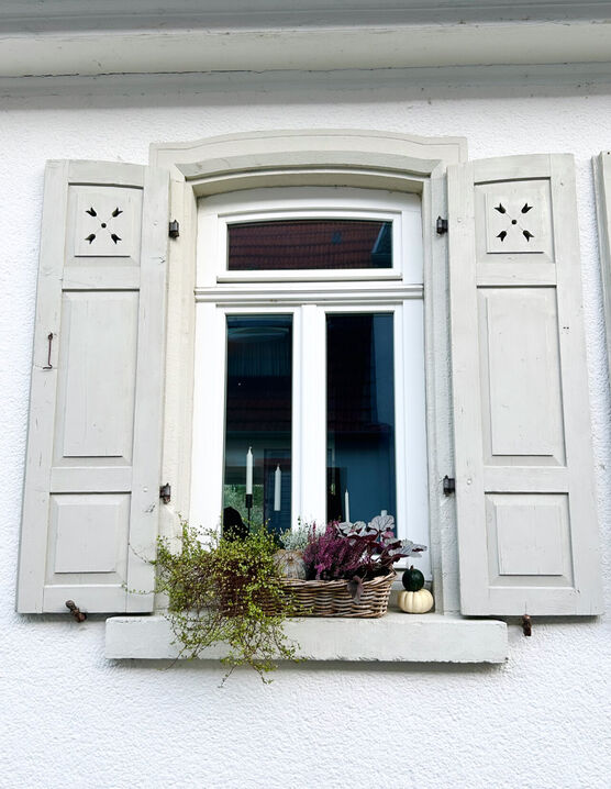 Auch an den Küchenfenstern Auch an den Küchenfenstern