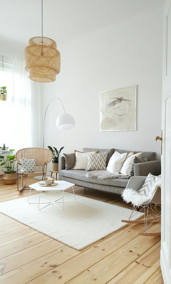 sofa wohnstil neuer kleines solebich besuch eames volle breitseite graues hohe floors wohnzimmerideen himmelblaue altbauwohnung dein inspirationen monstera vasen rugs
