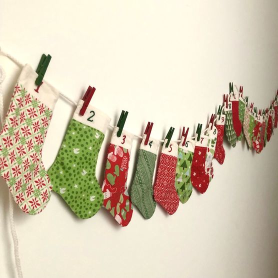 Advent, Advent… natürlich selbstbestickt Advent, Advent… natürlich selbstbestickt