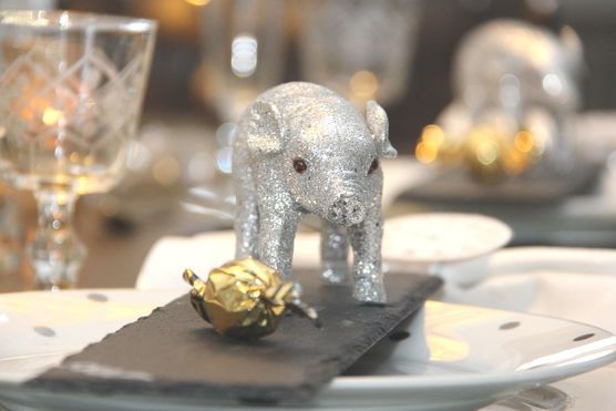 Tischdekoration für Silvester Tischdekoration für Silvester