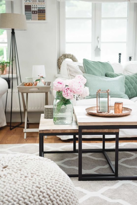 Wohnzimmer in Grün Wohnzimmer in Grün