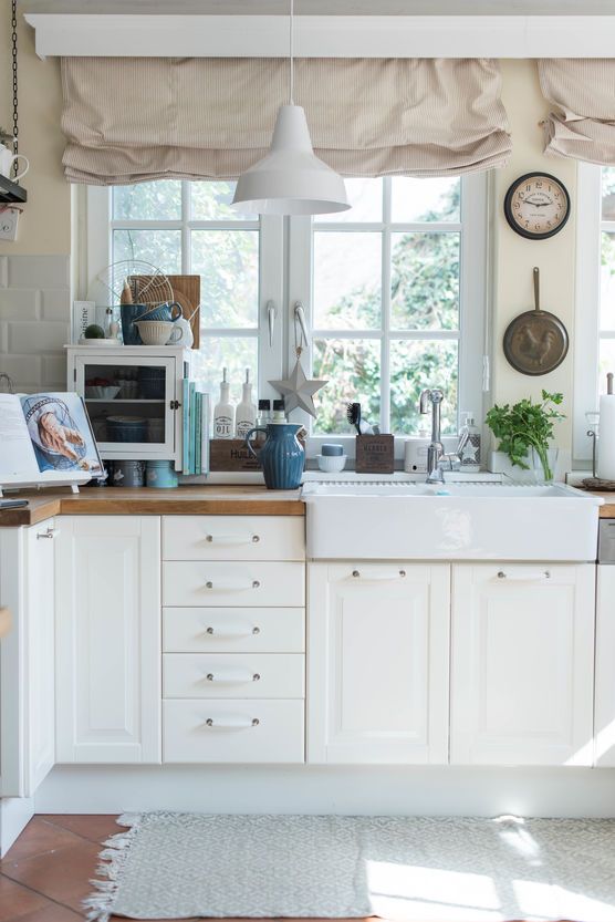 Küche in blau Küche in blau