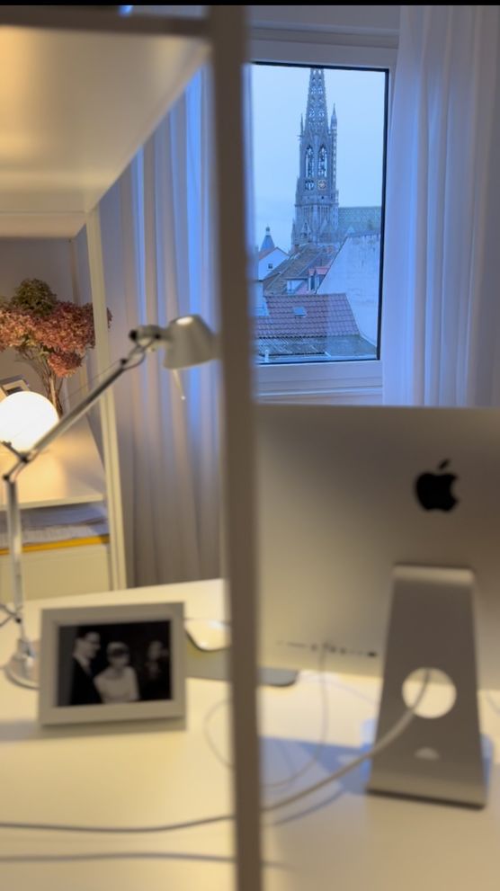 Office with a fiew! Office with a fiew!