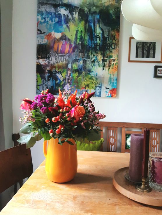 Diesen wunderschönen Herbststrauß haben Diesen wunderschönen Herbststrauß haben