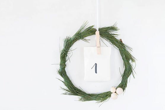 Puristischer Adventskalender Puristischer Adventskalender