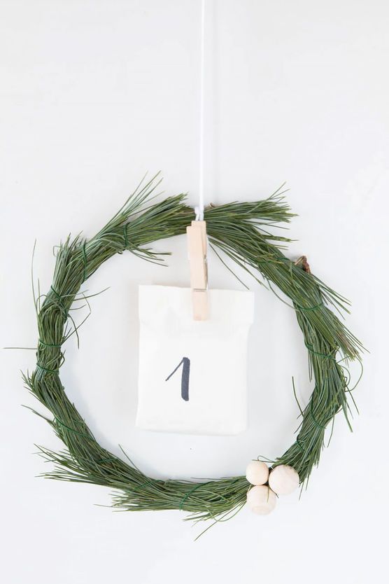 Puristischer last minute Adventskalender Puristischer last minute Adventskalender