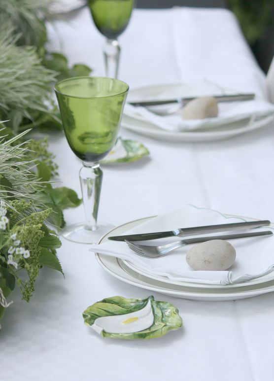 Green Table Setting - alles Grün macht der Mai Green Table Setting - alles Grün macht der Mai