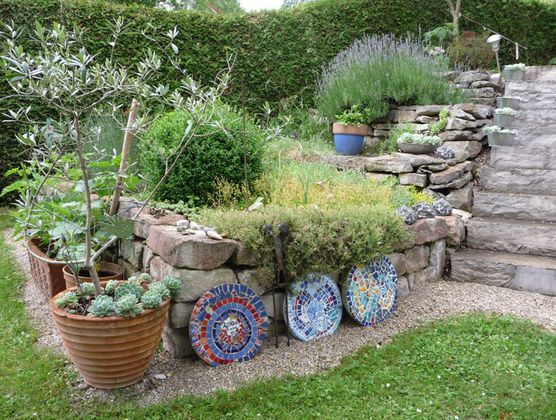 Ich liebe meine Mosaiktrittsteine Ich liebe meine Mosaiktrittsteine