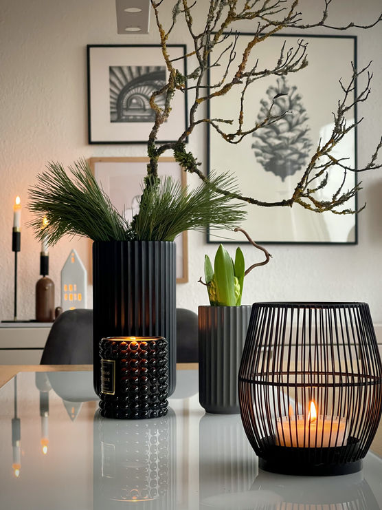 Winter auf dem Esstisch Winter auf dem Esstisch