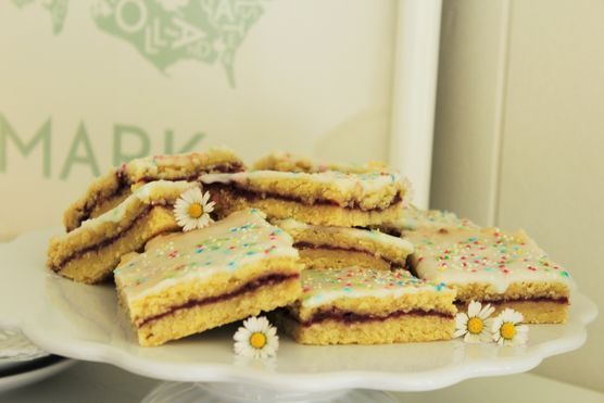 Dänische Himbeerschnitte Dänische Himbeerschnitte