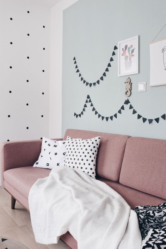 Meine DIY Wimpelkette aus Wachstuch Meine DIY Wimpelkette aus Wachstuch