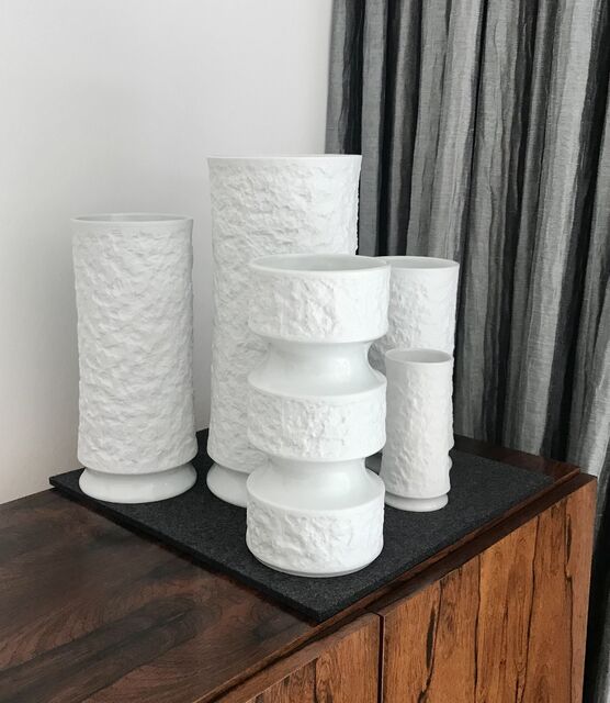 KPM ROYAL BAVARIA im 5 Vasen als Set KPM ROYAL BAVARIA im 5 Vasen als Set