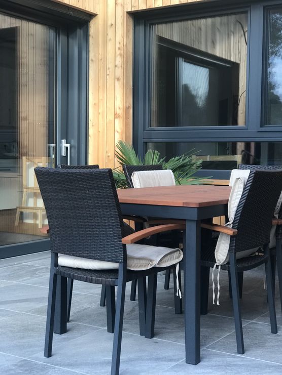 Die Terrasse kurz vor Die Terrasse kurz vor