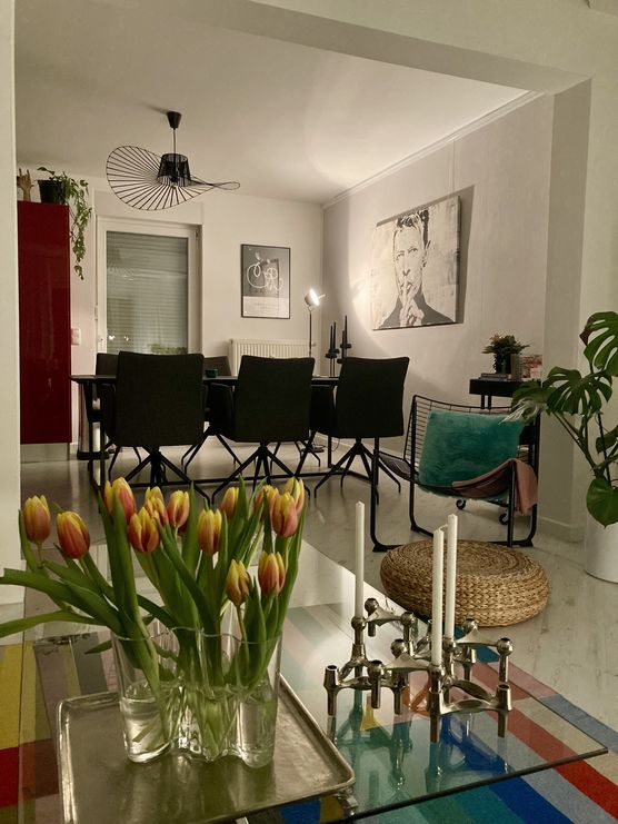 Frische Blumen, warme Bude, Frische Blumen, warme Bude,