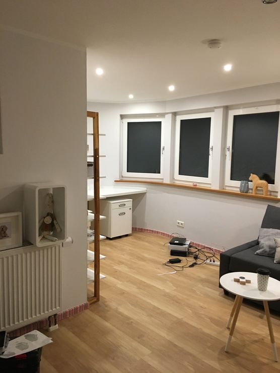 Baustelle neues Zimmer, erstes Bild Baustelle neues Zimmer, erstes Bild