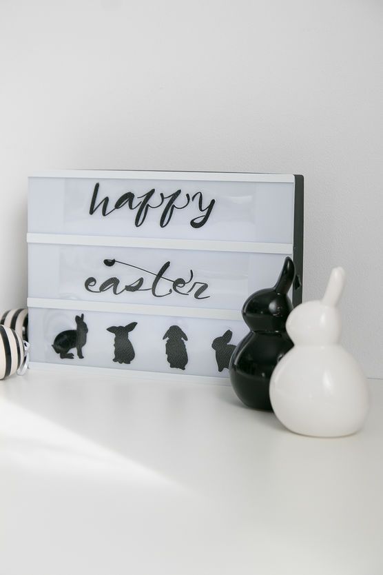DIY Lightbox Schriftzüge für Ostern DIY Lightbox Schriftzüge für Ostern