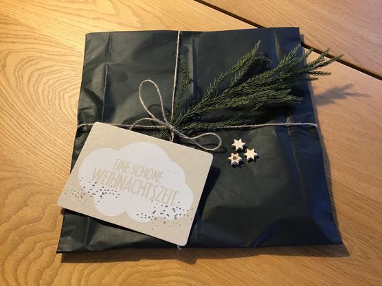 Fertig verpackt geht es Fertig verpackt geht es