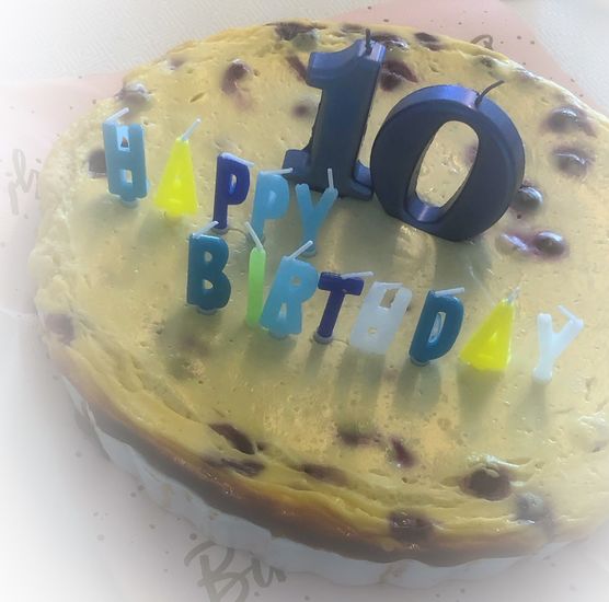 Ein Blaubeerkäsekuchen wurde sich Ein Blaubeerkäsekuchen wurde sich