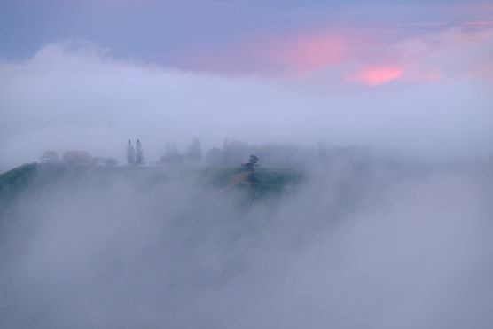 Letzte Abendsonne nach einem Letzte Abendsonne nach einem